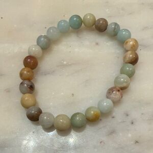 Multicolor Aventurine Beaded Bracelet